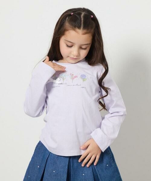 a.v.v / アー・ヴェ・ヴェ カットソー | 【安心の綿100％】[160]モチーフプリントロンT | 詳細7