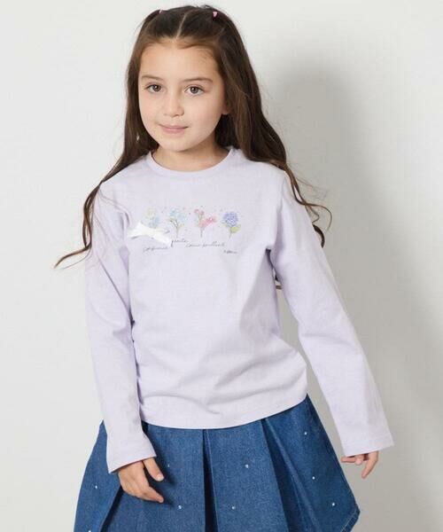 a.v.v / アー・ヴェ・ヴェ カットソー | 【安心の綿100％】[160]モチーフプリントロンT | 詳細8