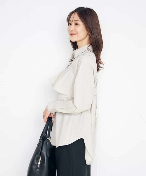 a.v.v / アー・ヴェ・ヴェ シャツ・ブラウス | 【2SET】ビスチェ＆シャツ | 詳細12