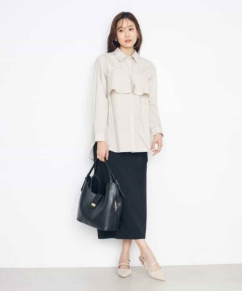 a.v.v / アー・ヴェ・ヴェ シャツ・ブラウス | 【2SET】ビスチェ＆シャツ | 詳細15