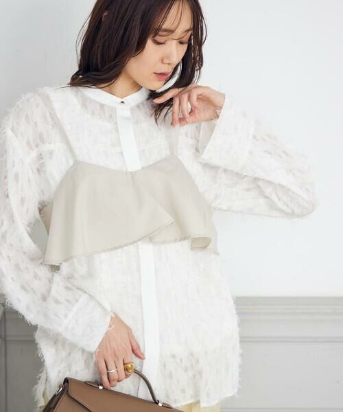 a.v.v / アー・ヴェ・ヴェ シャツ・ブラウス | 【2SET】ビスチェ＆シャツ | 詳細25