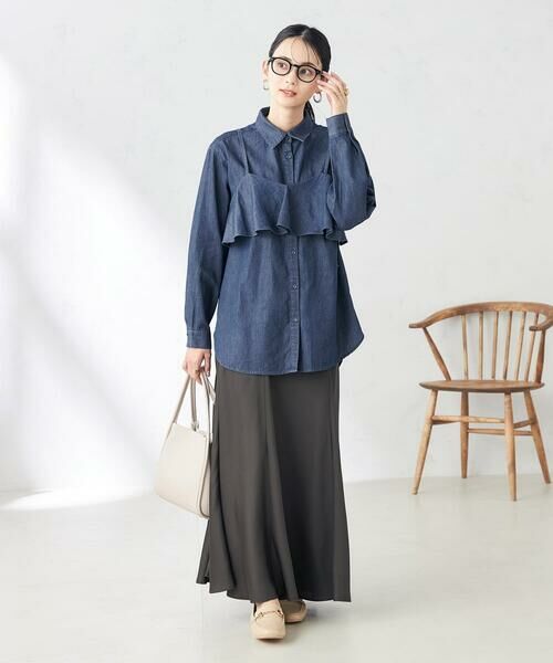 a.v.v / アー・ヴェ・ヴェ シャツ・ブラウス | 【2SET】ビスチェ＆シャツ | 詳細4