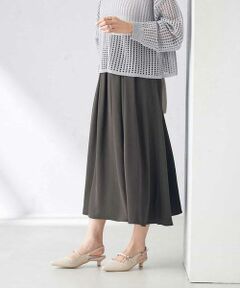 a.v.v / アー・ヴェ・ヴェ ロング・マキシ丈スカート | 【洗える】落ち感フレアスカート