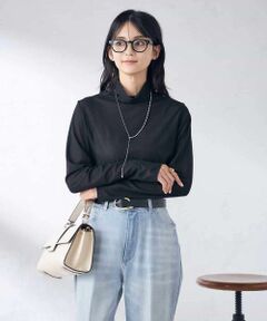 a.v.v / アー・ヴェ・ヴェ カットソー | シアーハイネックカットソー