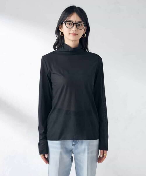 a.v.v / アー・ヴェ・ヴェ カットソー | シアーハイネックカットソー | 詳細12