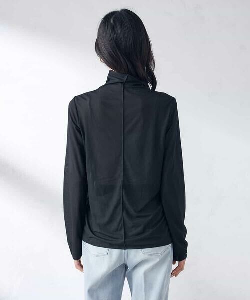 a.v.v / アー・ヴェ・ヴェ カットソー | シアーハイネックカットソー | 詳細14