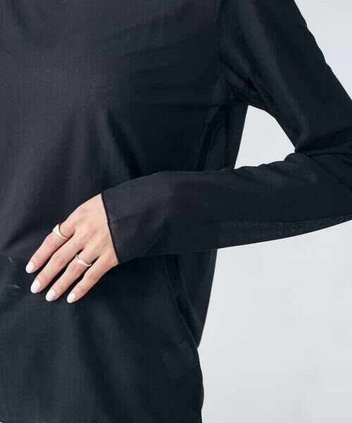 a.v.v / アー・ヴェ・ヴェ カットソー | シアーハイネックカットソー | 詳細16