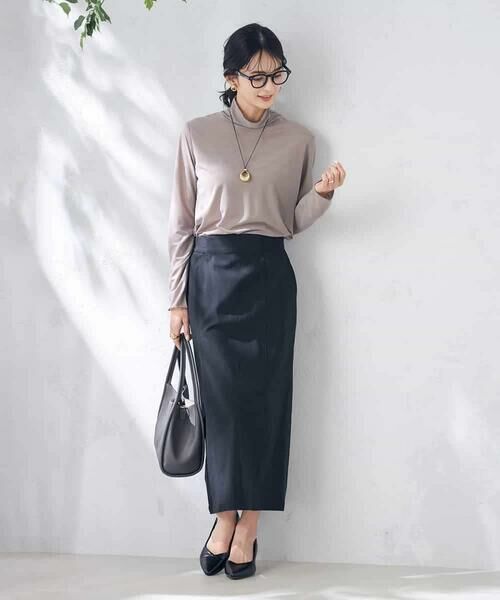 a.v.v / アー・ヴェ・ヴェ カットソー | シアーハイネックカットソー | 詳細2