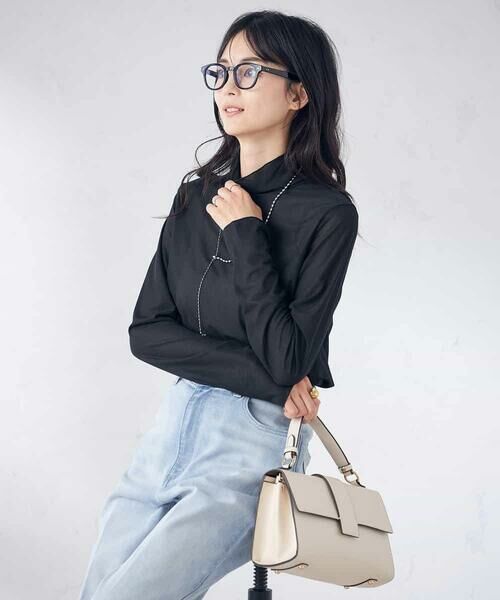 a.v.v / アー・ヴェ・ヴェ カットソー | シアーハイネックカットソー | 詳細6