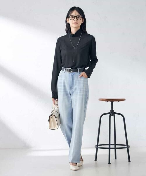 a.v.v / アー・ヴェ・ヴェ カットソー | シアーハイネックカットソー | 詳細7