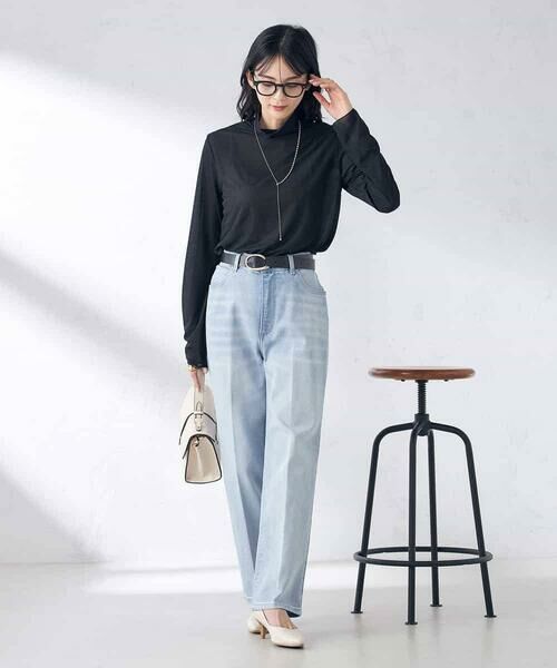 a.v.v / アー・ヴェ・ヴェ カットソー | シアーハイネックカットソー | 詳細8