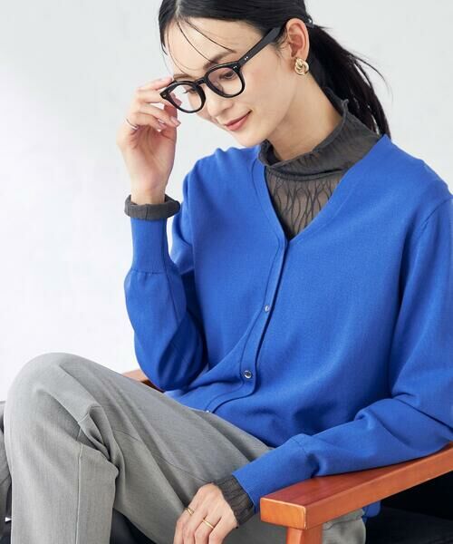 a.v.v / アー・ヴェ・ヴェ カットソー | シアーウェーブハイネックトップス | 詳細13