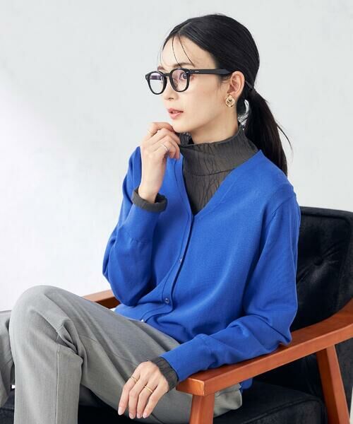 a.v.v / アー・ヴェ・ヴェ カットソー | シアーウェーブハイネックトップス | 詳細14