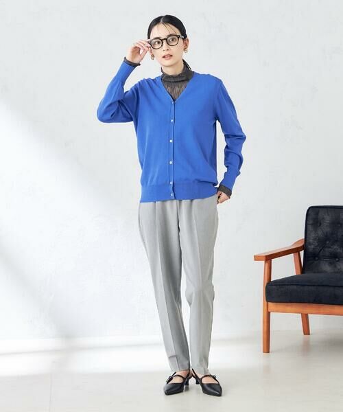 a.v.v / アー・ヴェ・ヴェ カットソー | シアーウェーブハイネックトップス | 詳細18