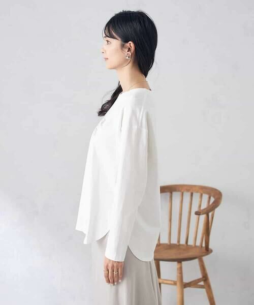 a.v.v / アー・ヴェ・ヴェ カットソー | 【綿100％】箔プリントロゴロンＴ | 詳細16