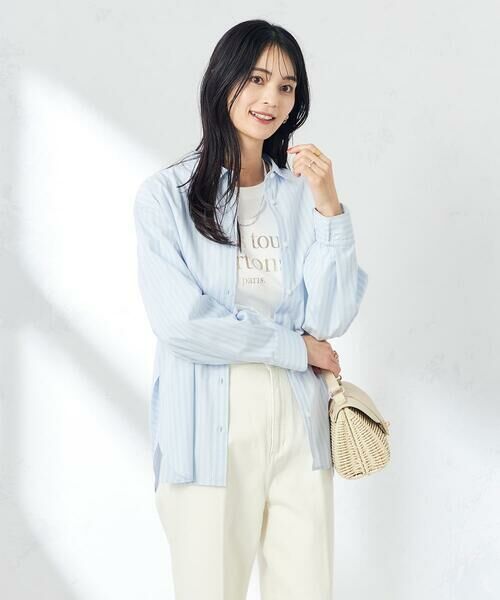 a.v.v / アー・ヴェ・ヴェ カットソー | 【綿100％】箔プリントロゴロンＴ | 詳細4