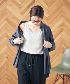 ace&jig 総柄タンクトップ エースアンドジグ 未使用に近い 美品 高島屋 セール】 カップツキワンショルダータンクトップ （タンクトップ