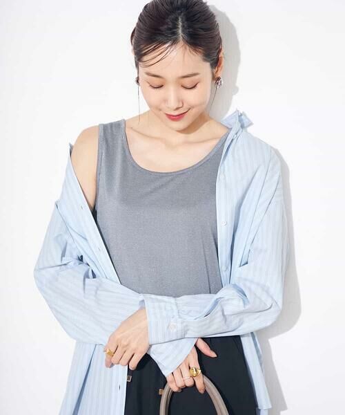 a.v.v / アー・ヴェ・ヴェ タンクトップ | 【前後2WAY】ラメタンクトップ | 詳細11