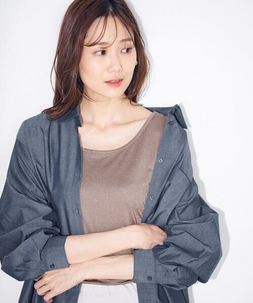 a.v.v / アー・ヴェ・ヴェ タンクトップ | 【前後2WAY】ラメタンクトップ | 詳細2