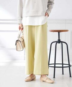 a.v.v / アー・ヴェ・ヴェ その他パンツ | 【イージーケア/ストレッチ】美ラクるスッキリ見えワイドパンツ