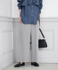 a.v.v / アー・ヴェ・ヴェ その他パンツ | 【イージーケア/ストレッチ】美ラクるスッキリ見えワイドパンツ