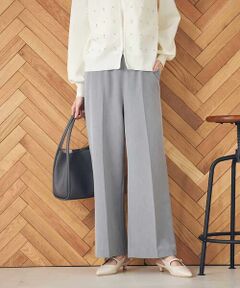 a.v.v / アー・ヴェ・ヴェ その他パンツ | 【イージーケア/ストレッチ】美ラクるイージーワイドパンツ