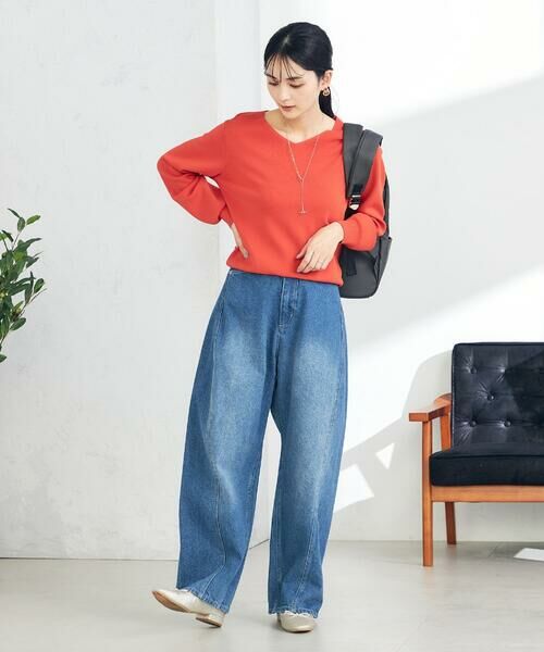 a.v.v / アー・ヴェ・ヴェ チノ・ワークパンツ | カーヴィーデニムパンツ | 詳細5