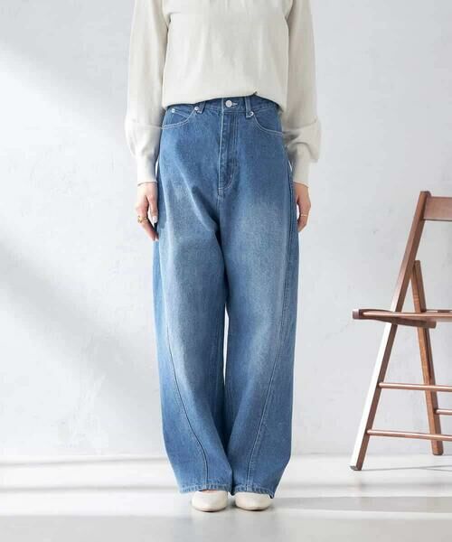 a.v.v / アー・ヴェ・ヴェ チノ・ワークパンツ | カーヴィーデニムパンツ | 詳細9