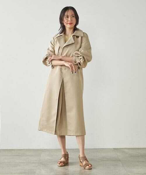 a.v.v / アー・ヴェ・ヴェ トレンチコート | ゆるトレンチコート | 詳細11