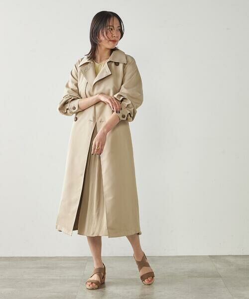 a.v.v / アー・ヴェ・ヴェ トレンチコート | ゆるトレンチコート | 詳細12