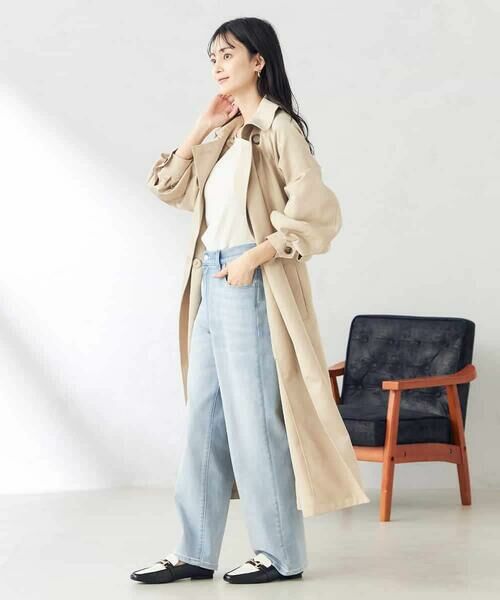 a.v.v / アー・ヴェ・ヴェ トレンチコート | ゆるトレンチコート | 詳細2