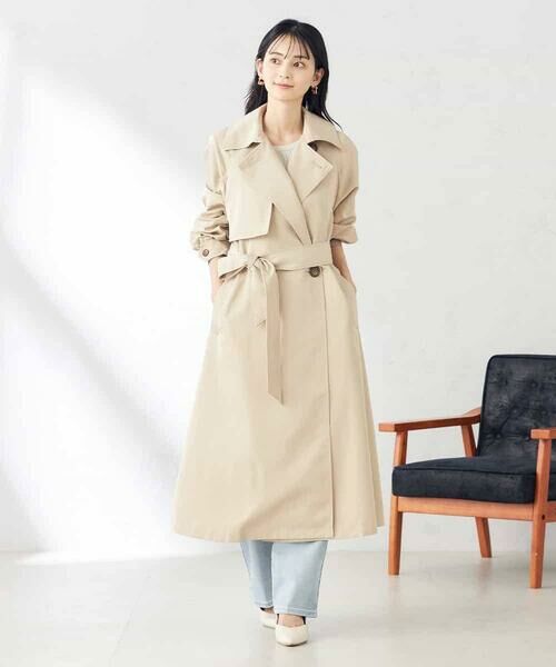 a.v.v / アー・ヴェ・ヴェ トレンチコート | ゆるトレンチコート | 詳細4