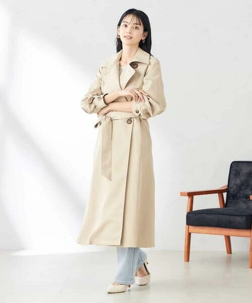 a.v.v / アー・ヴェ・ヴェ トレンチコート | ゆるトレンチコート | 詳細6