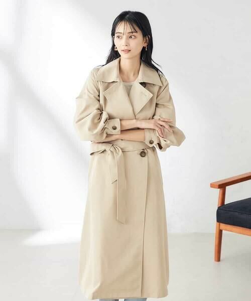 a.v.v / アー・ヴェ・ヴェ トレンチコート | ゆるトレンチコート | 詳細9