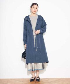 a.v.v / アー・ヴェ・ヴェ その他アウター | ドロストフーディーロングコート