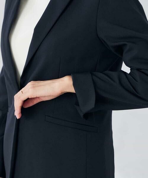 a.v.v / アー・ヴェ・ヴェ テーラードジャケット | 【洗える/ストレッチ/UVカット】麻調ストレッチテーラードジャケット | 詳細19