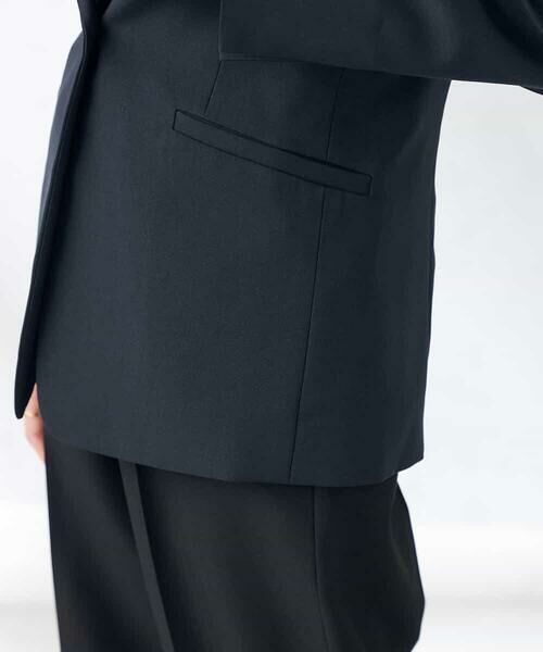a.v.v / アー・ヴェ・ヴェ テーラードジャケット | 【洗える/ストレッチ/UVカット】麻調ストレッチテーラードジャケット | 詳細21