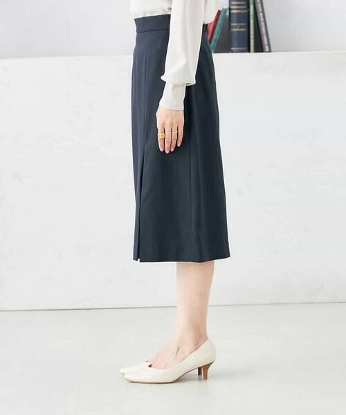 a.v.v / アー・ヴェ・ヴェ ロング・マキシ丈スカート | 【洗える/ストレッチ/UVカット】麻調ストレッチタイトスカート | 詳細17