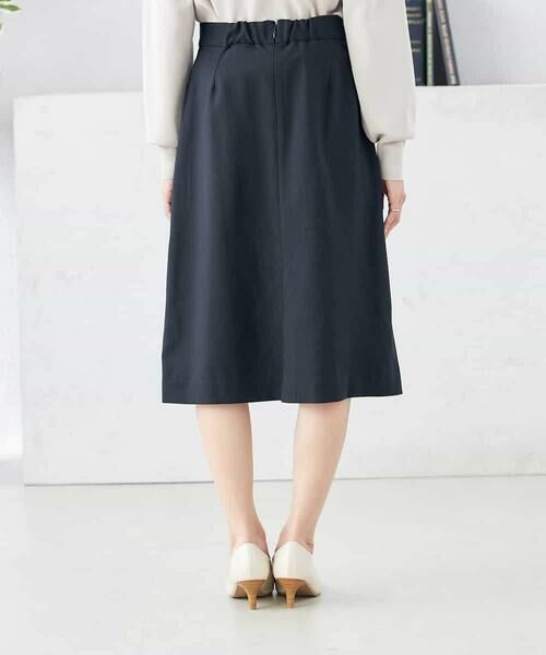 a.v.v / アー・ヴェ・ヴェ ロング・マキシ丈スカート | 【洗える/ストレッチ/UVカット】麻調ストレッチタイトスカート | 詳細18