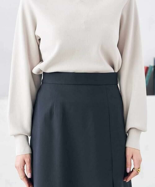a.v.v / アー・ヴェ・ヴェ ロング・マキシ丈スカート | 【洗える/ストレッチ/UVカット】麻調ストレッチタイトスカート | 詳細19