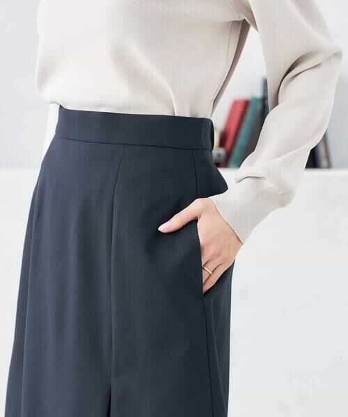 a.v.v / アー・ヴェ・ヴェ ロング・マキシ丈スカート | 【洗える/ストレッチ/UVカット】麻調ストレッチタイトスカート | 詳細21