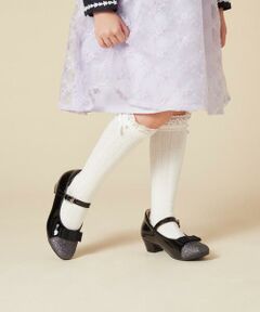 a.v.v / アー・ヴェ・ヴェ その他小物 | [KIDS]フリルリボンハイソックス