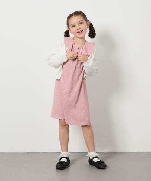 a.v.v / アー・ヴェ・ヴェ カーディガン・ボレロ | [110-130]パール調ボタンカーデ | 詳細11