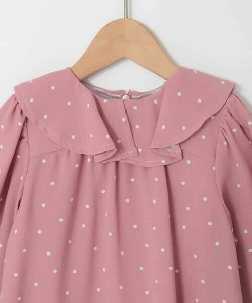 a.v.v / アー・ヴェ・ヴェ ロング・マキシ丈ワンピース | [110-130]フリルカラードットプリントワンピース | 詳細17