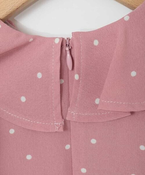 a.v.v / アー・ヴェ・ヴェ ロング・マキシ丈ワンピース | [110-130]フリルカラードットプリントワンピース | 詳細18