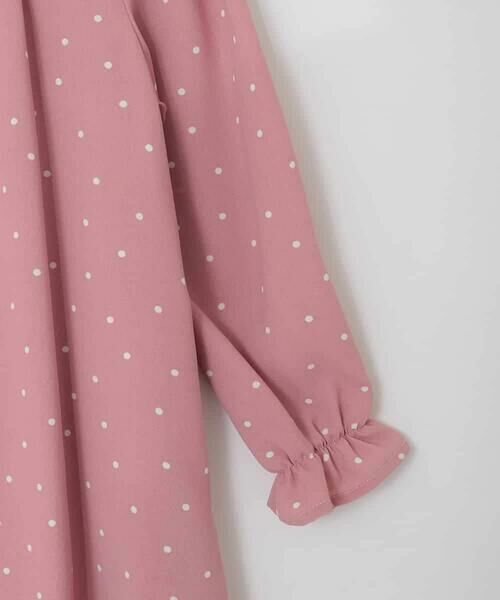 a.v.v / アー・ヴェ・ヴェ ロング・マキシ丈ワンピース | [110-130]フリルカラードットプリントワンピース | 詳細19