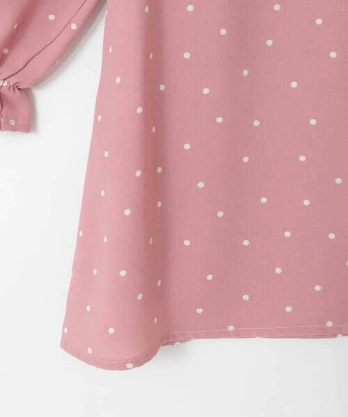 a.v.v / アー・ヴェ・ヴェ ロング・マキシ丈ワンピース | [110-130]フリルカラードットプリントワンピース | 詳細20
