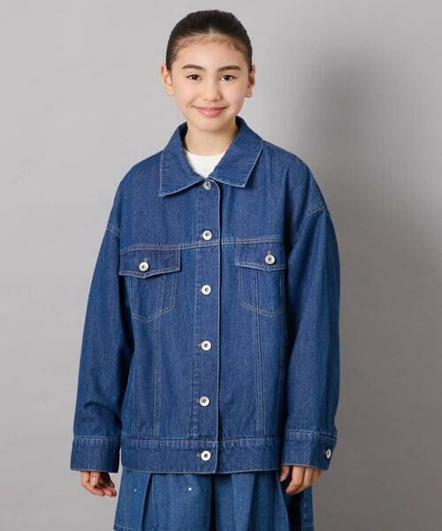 a.v.v / アー・ヴェ・ヴェ セットアップ | [140-150]オーバーデニムブルゾン | 詳細18
