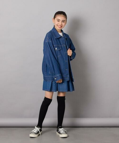 a.v.v / アー・ヴェ・ヴェ セットアップ | [140-150]オーバーデニムブルゾン | 詳細22
