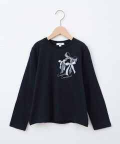 a.v.v / アー・ヴェ・ヴェ カットソー | 【安心の綿100％】[100-130]モチーフプリントロンT